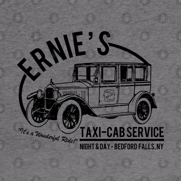 Ernie's Taxi-Cab Service by PopCultureShirts